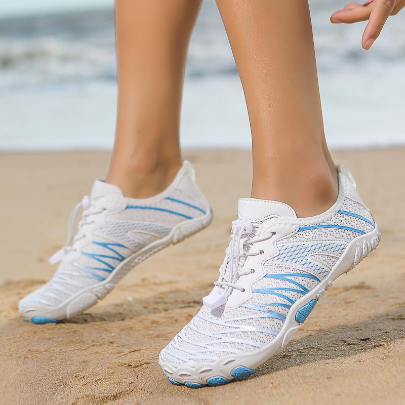 Wasserschuhe Herren Damen Schnelltrocknend Fünf Finger Barfuß Outdoor Stromaufwärts Waten Schwimmen Aqua Schuhe Sommer Strand Sneaker
