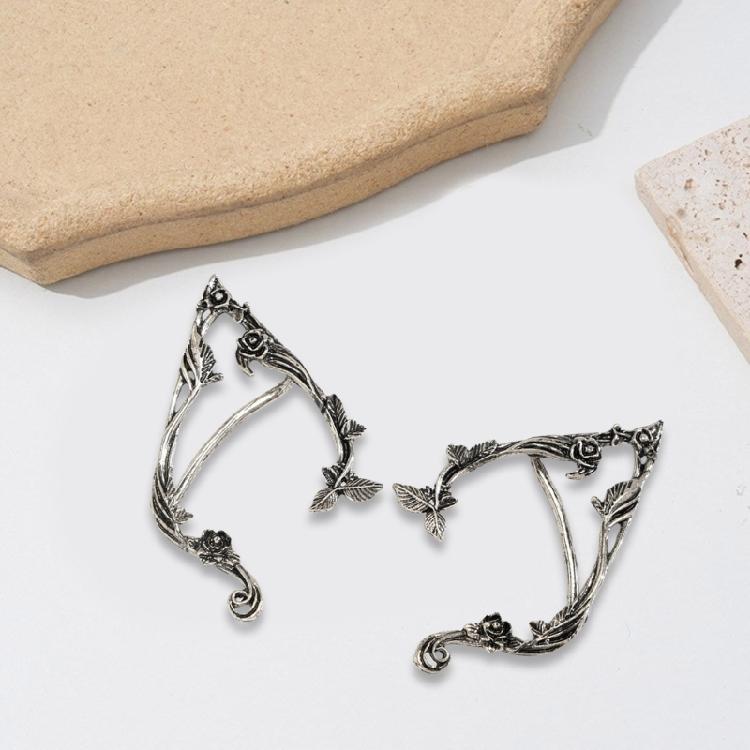 Not Piercing Earrings Gothic Ear Clip Stylish Ear Cuff Women Ear Jewelry Suitable for Fashion Youthful Women and Girls