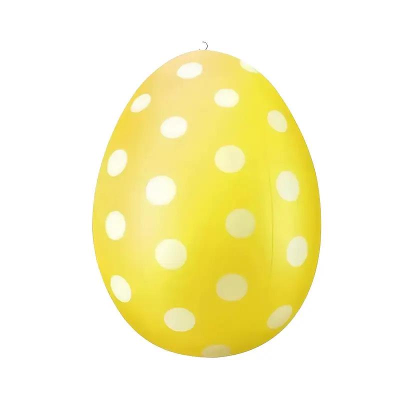 

16 Inch Giant Egg Easter PVC Inflatable Outdoor Ornament Inflatable Easter Ornament Outdoor Event Dresses for Women Elegant 16 inch жёлтый