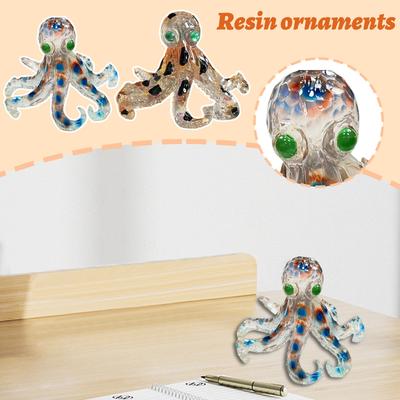 Inspirierte Meereskreatur Harzstatue Dekorative Desktop-Ornament für Zuhause