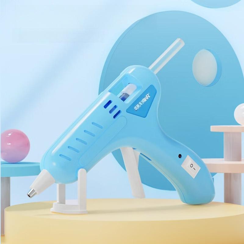 Children's Hot Melt Adhesive Gun 20W Industrial Grade Leak Proof Adhesive Handmade Household Rapid Heating Melting High Adhesive Hot Melt Adhesive Gun