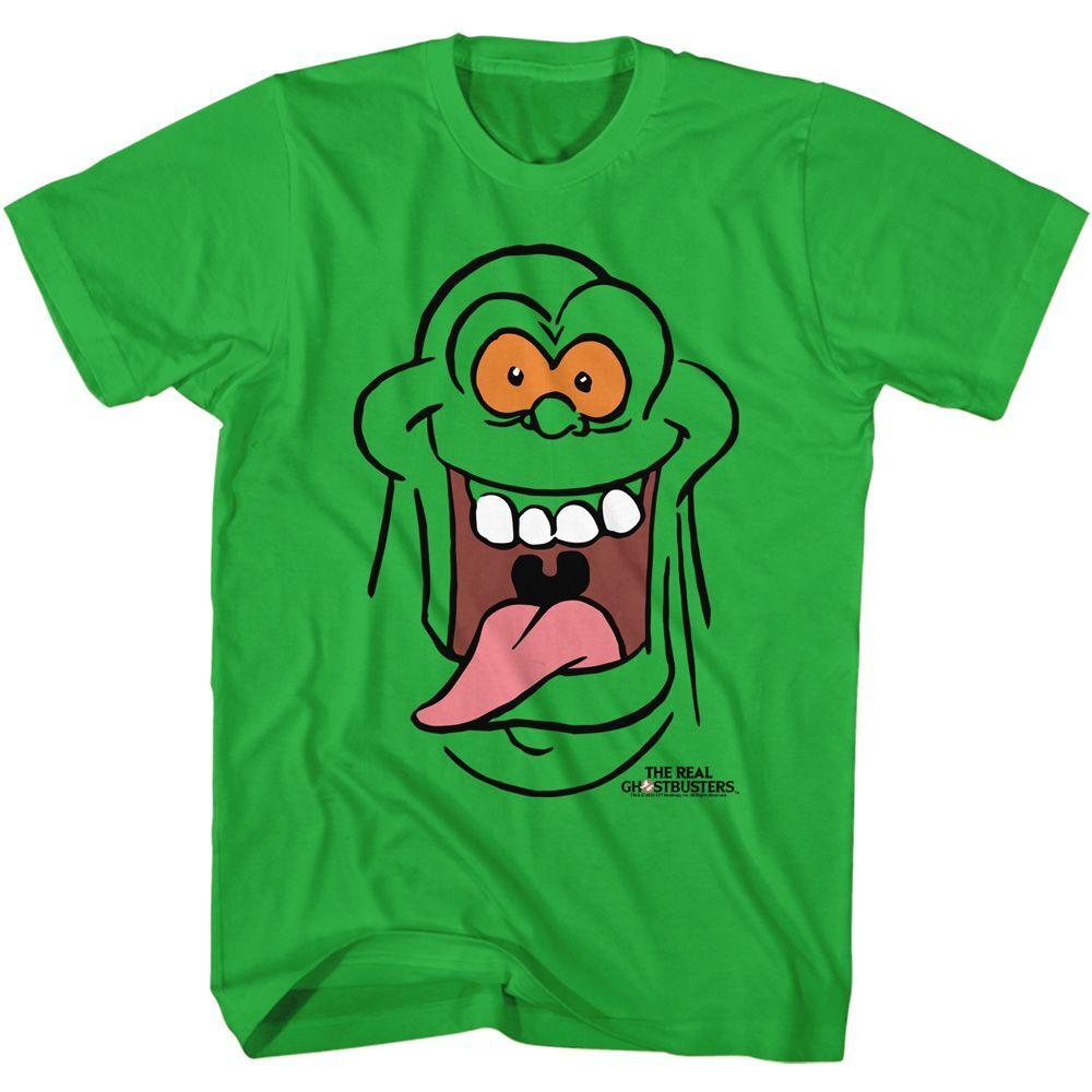 The Real Ghostbusters Slimer Face TV Shirt XXXL