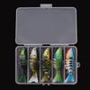 5 pcs Multi Jointed Slow Sinking Swimbait Lure Pike Fish with Anti-bite Steel Wire 15cm 15g Lifelike Bait