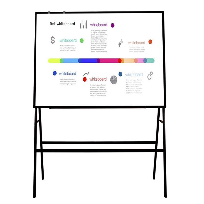 Deli 33357 Magnetic Whiteboard with Mobile Stand