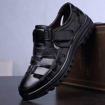 Men's Summer Sandals Luxury Leather Casual Shoes For Men Comfortable Moccasins Barefoot Trekking Outdoor Fashion Sandals