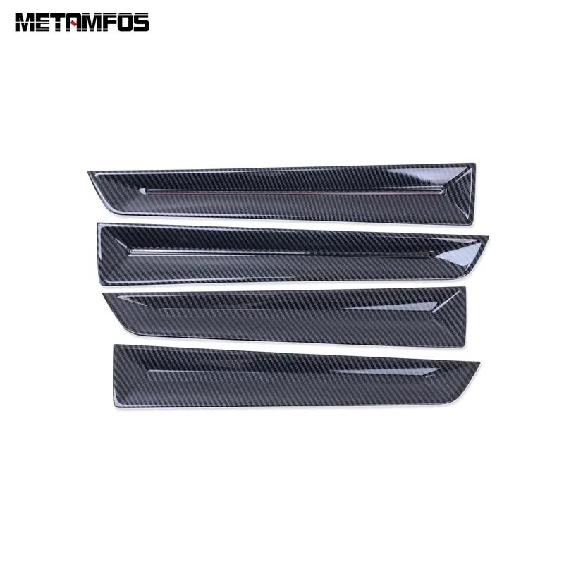 For Honda Civic 11th Gen    2024 2025 Carbon Fiber Interior Door Handle Bowl Panel Cover Trim Sticker Accessories