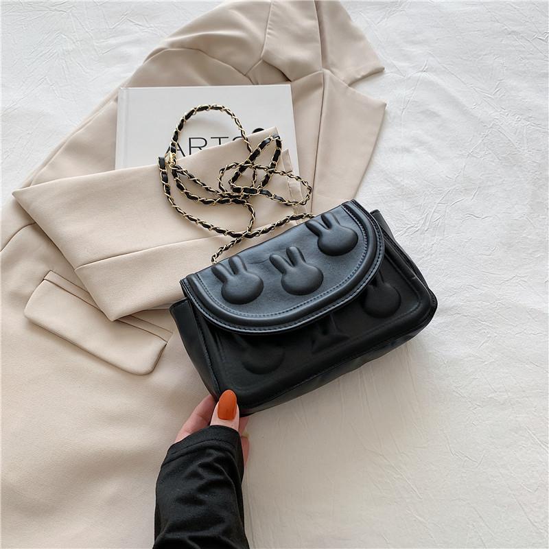 Trendy Small Square Crossbody Bag For Women 2023 Stylish Pu Leather Handbag