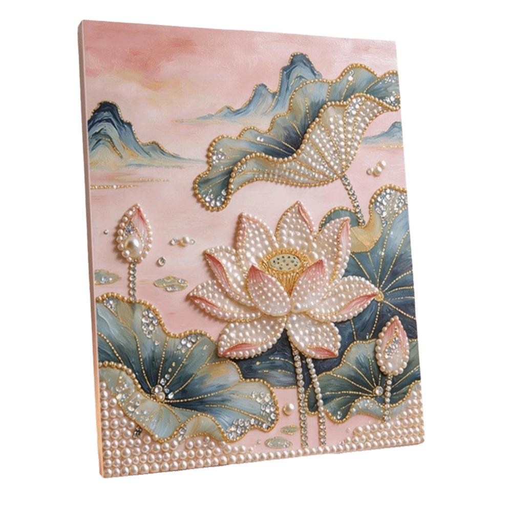 Flower Pearl Beads Painting Sea Decorative Painting DIY Painting Material Pack Wall Decor