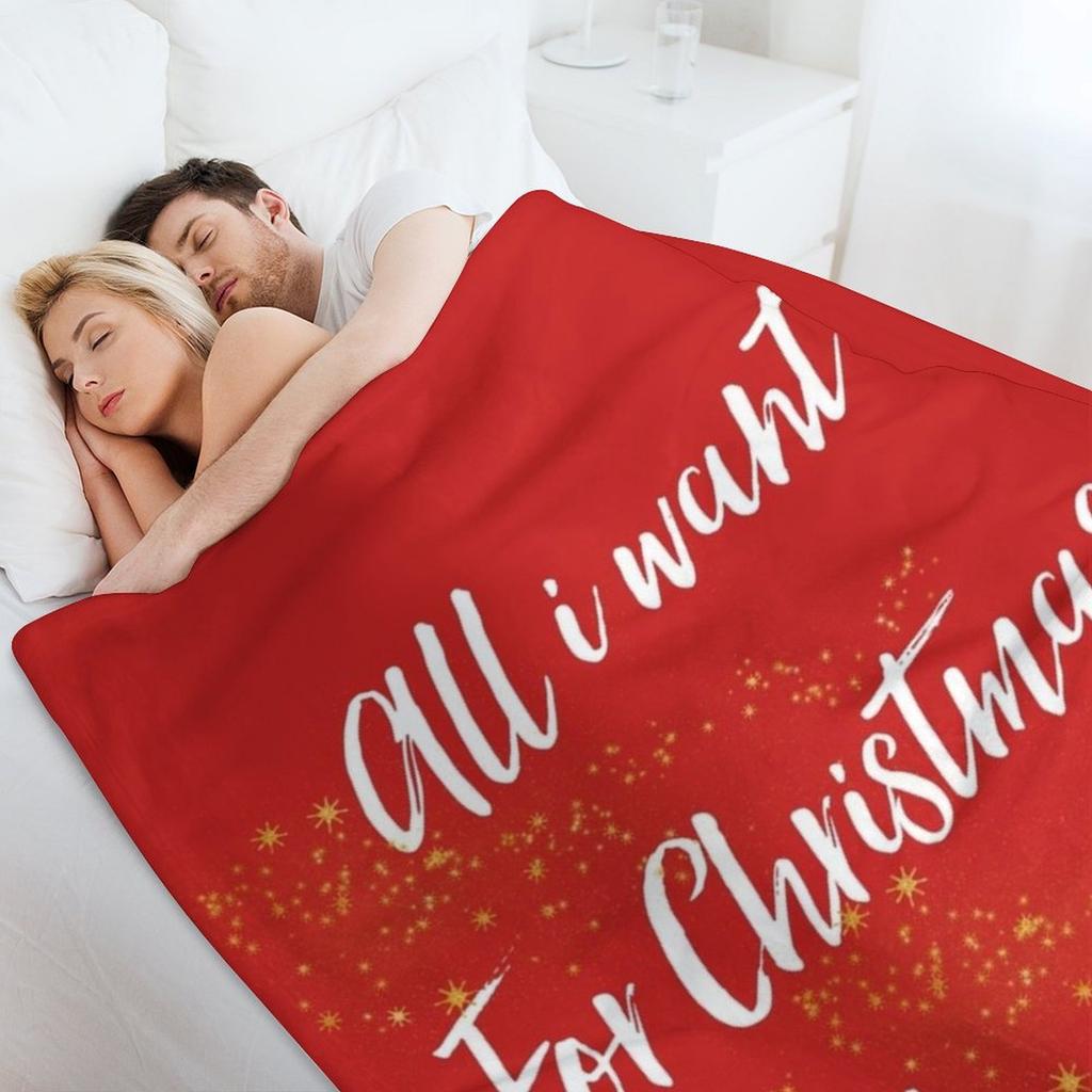 Alles, was ich mir zu Weihnachten wünsche, bist du Überwurfdecke Bettwäsche Mittwoch Luxusmarke Sofaüberwurfdecken