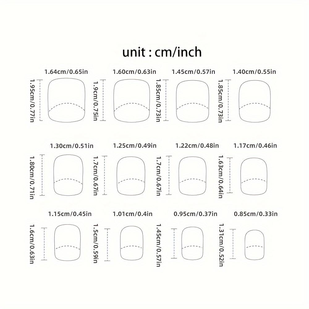 24 de piese naturale de armură pătrată scurtă, schimbare treptată a culorii, costum de armură nou roz și pătat, potrivit pentru femeile să poarte unghii false în fiecare zi