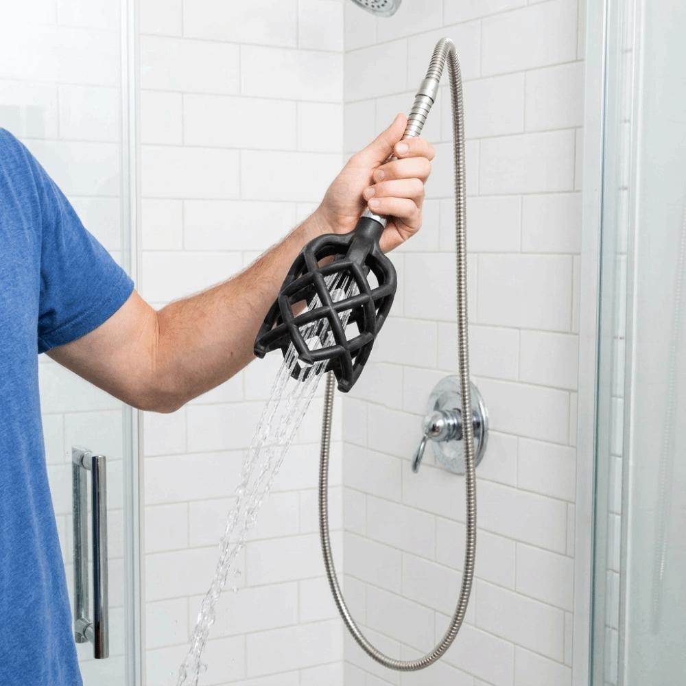 Dense Outlet Layout 3D Micro Hole Shower Head Boost Water Pressure Shower Daily Shower
