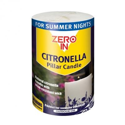 Candela pilastro alla citronella