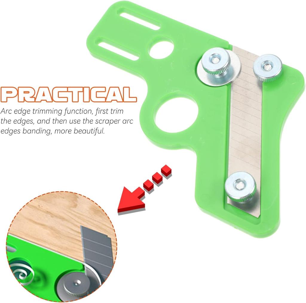 Manual Edge Banding Trimmer for Woodworking, Veneer Edge Cutter Tool for Wood Edge Banding