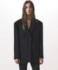 EMKM Wool Cashmere Single Heavy Jacket_Black