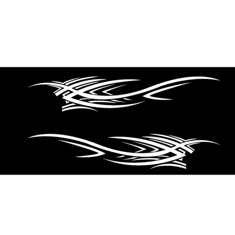 Stylish Car Vinyl Decal Graphics Side Flame Element Stickers Body GenericRacing Decal Sticker Auto Car Accessories Sport Style