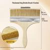 Nylon Bristle Art Brush with Wood Handle for Oil Painting