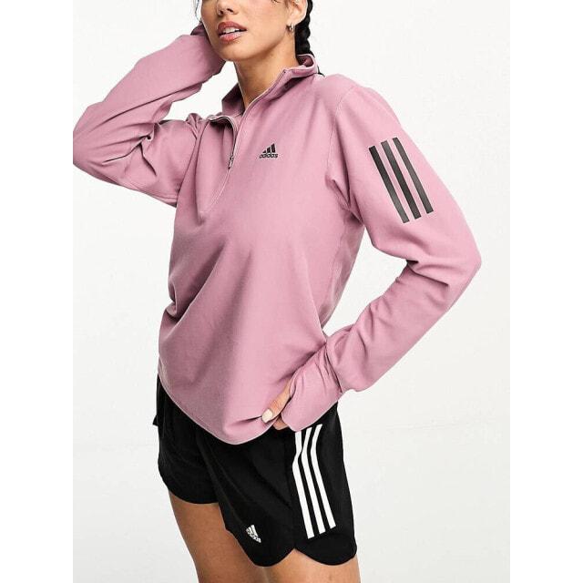 

Розовая толстовка adidas Running