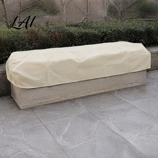 Breathable Fabric for Plant Root Health Freeze Protection Cover Rectangular Frost Blanket with Drawstring Winter Anti-frost Covers Raised