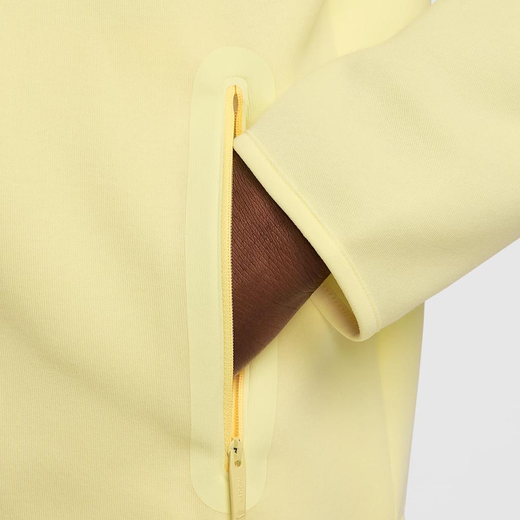 Nike Felpa con cappuccio NOCTA Tech Fleece con zip intera Tonalità Citron/Zolfo Vivace Unisex Top Giallo FD8453-821