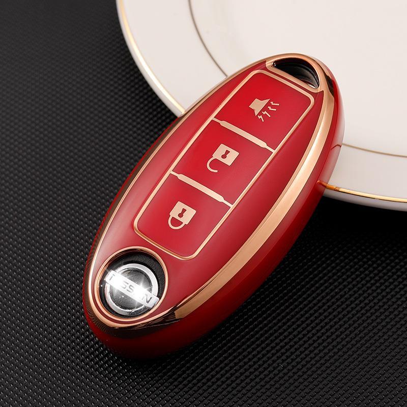 Nissan Key Shell sprādze priekš Sylphy, Teana, Qashqai, X-Trail, Kicks, Tiida, Bluebird