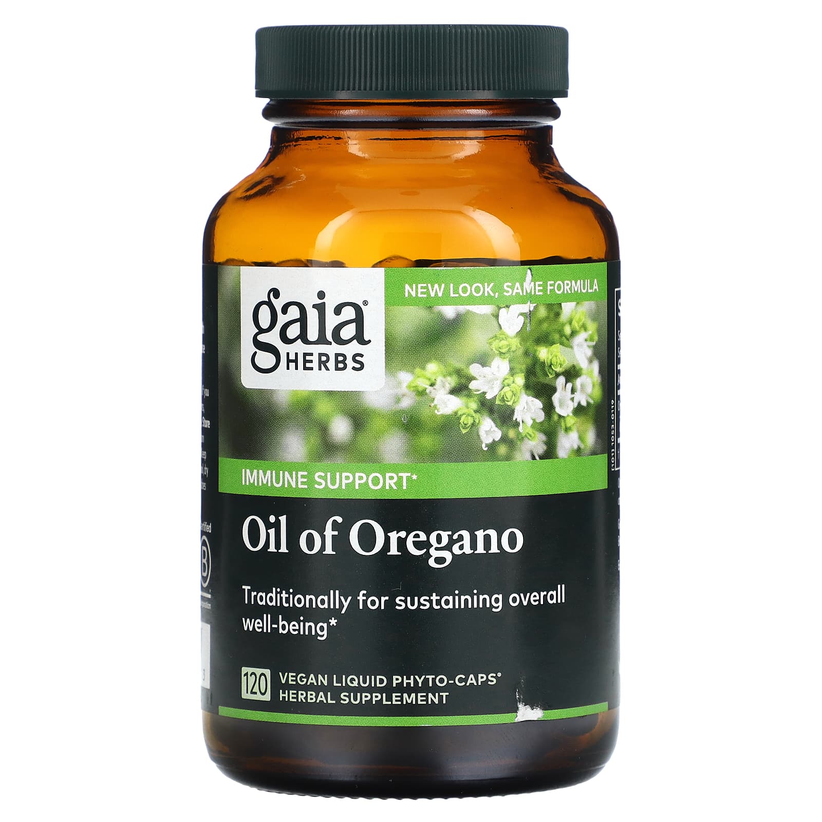 Photos - Vitamins & Minerals Gaia Oregano Oil, Vegetable Liquid Phyto-Caps 120 Tablets 