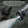 Dual Head Ultrasonic Dog Repeller 5V 500MA Dog Repellent Portable Dog Trainer Anti-Barking Training Device with LED Flashlight