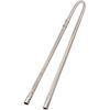 COLOR TREE 78.7Inch Universal Stainless Steel Exhaust Pipe 1Inch ID Parking Air Heater Tank Diesel Gas Vent Hose Length For Car Truck