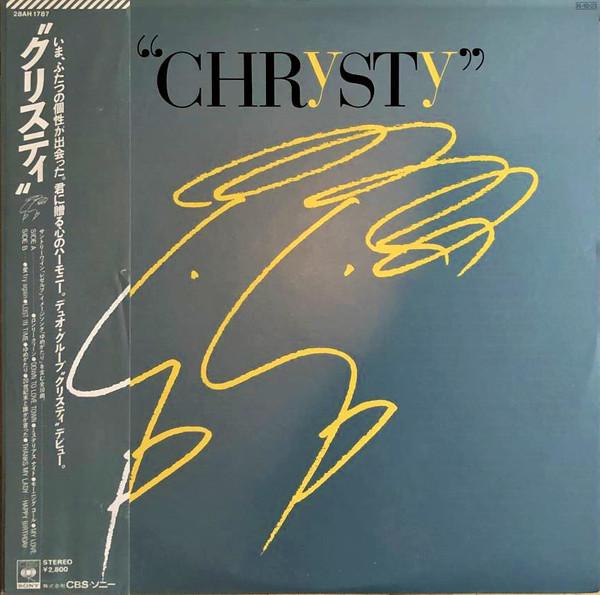 LP Record CHRYSTY - Chrysty 28AH1787 CBS SONY 1984 Japan Obi Japanese Pop/Rock Used