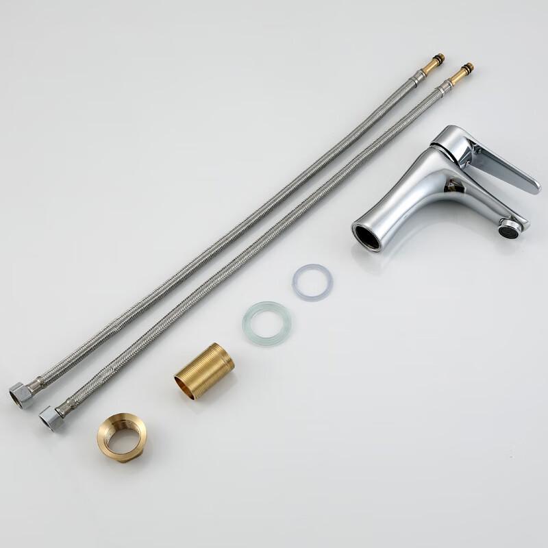 Brass Basin Faucet with Hot & Cold Control