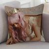 Singer Melanie Martinez Cute Cartoon Two-dimensional Pillowcase Bedroom Sofa Cushion Cover Nap Pillow Cover