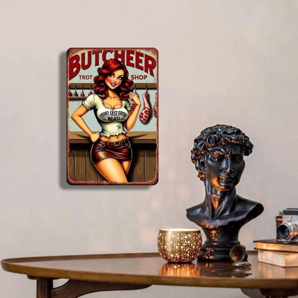 Vintage Metal Tin Sign Wall Decor Home Bar Kitchen Art