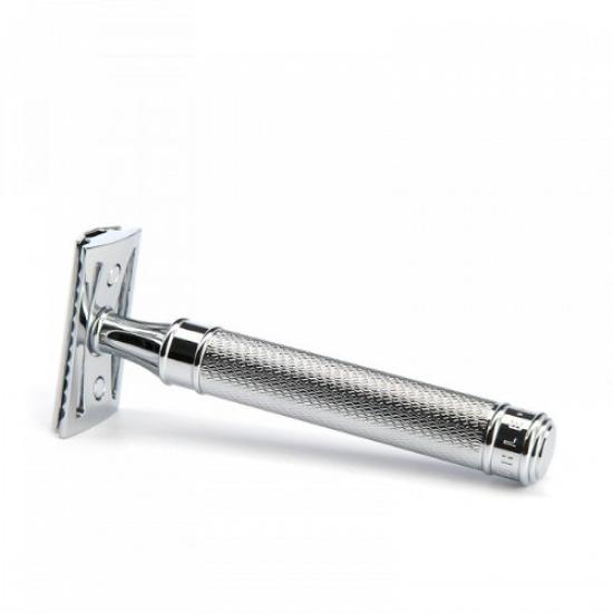 Muhle Classic Razor Grande Set with Stand/Metal R89SETGRANDE)