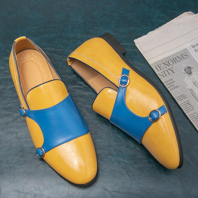 

Мужские нарядные кожаные туфли для вечеринок, формальные, брендовые, монки, свадебные, роскошные, на плоской подошве, для бизнеса, офиса, дизайнерские, повседневные, для вождения, мужские мокасины 11