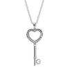 Pandora 925 Sterling Silver Necklaces Women's Silver 396581CZ-80