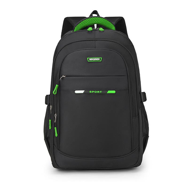 New Trend Simple Men's Backpack Commuter Business Bag Multifunctional Computer Backpack