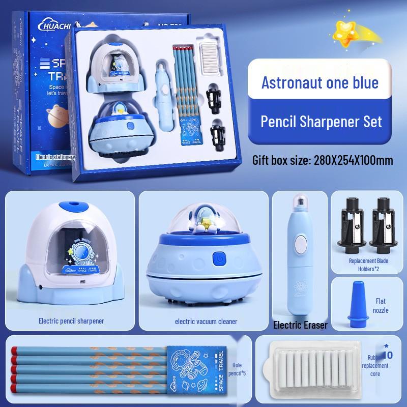 Kapibara Elektryczny Zestaw Artykułów Papierniczych Pudełko Prezentowe dla Dzieci Szkolnych na Boże Narodzenie i Upominki na Przyjęcia.