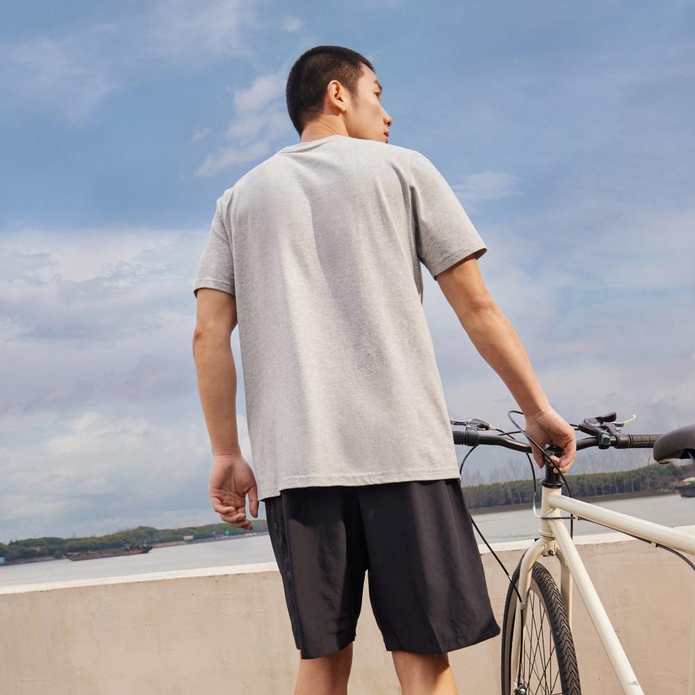 New Adidas T Shirts Men's Medium Heather Gray HE4792