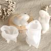 Rabbit Shaped Candle Mold Gypsum Ornament Mould Home Decoration Molds Handmade Jewelry for Aromatherapies Enthusiasts