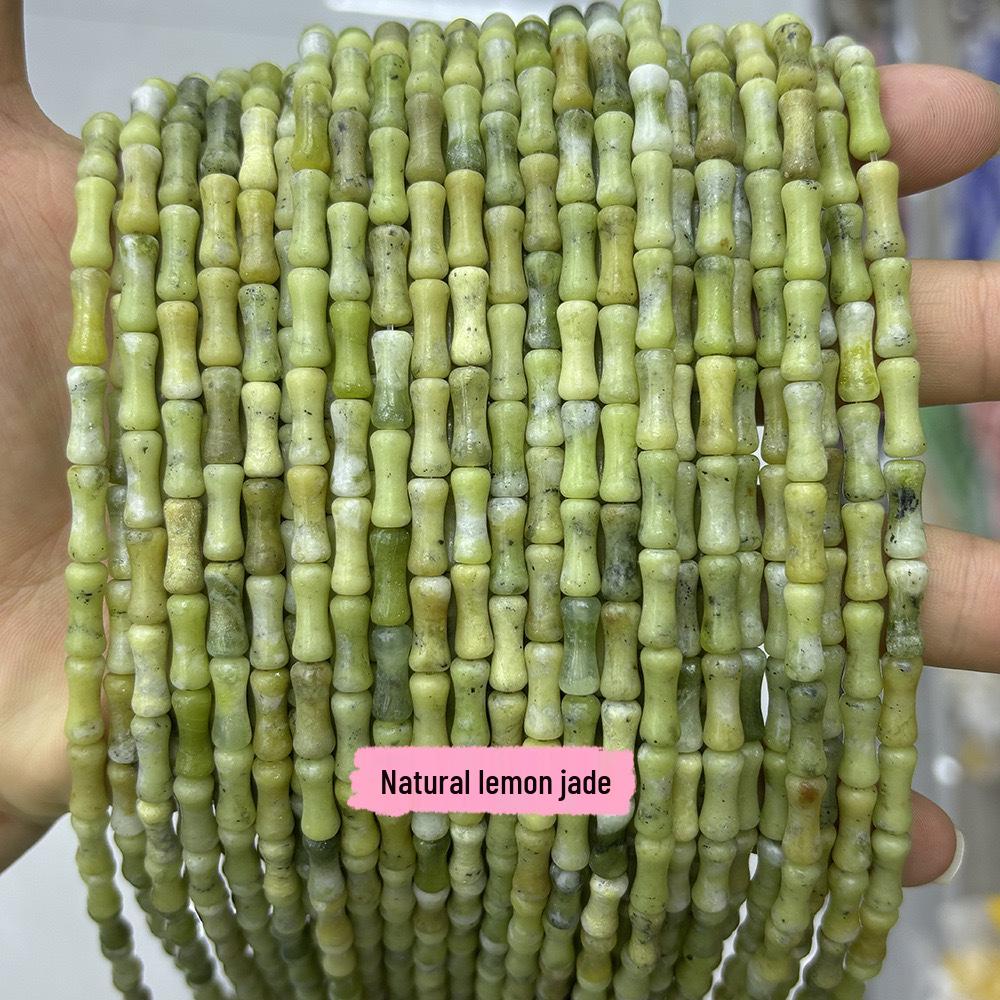 Natural Stone 5x12mm Tube Gemstone Beads for DIY Jewelry Making