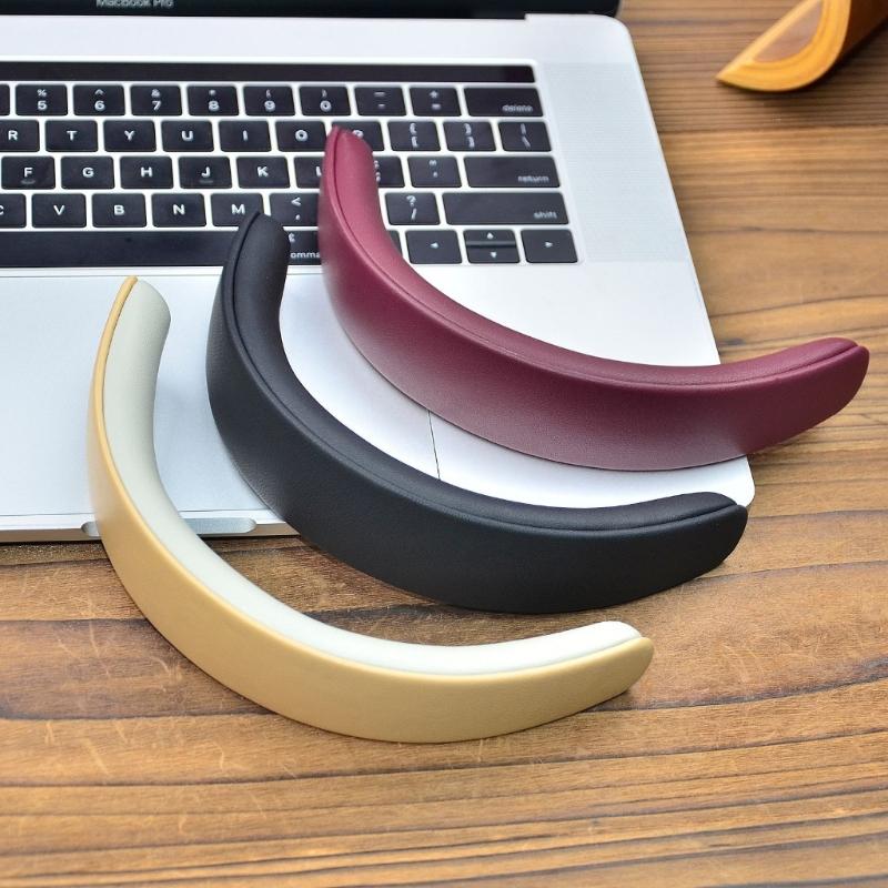 Sheepskin Headband For Headphone Durability Ergonomic Design Breathable Comfort Extended Wear