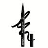 1 Stück Wasserdichter Flüssig-Eyeliner-Stift Ultrafeine Spitze Wischfest Schnelltrocknend Lang Anhaltend Schwarzer Eyeliner Intensive Definition für Alle Augenformen