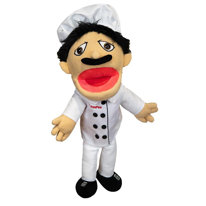 Jeff's Ventriloquence Performs Doll Big Hand Puppet Doll Phoebe Hand Puppet Toy Jeff's Hand Puppet