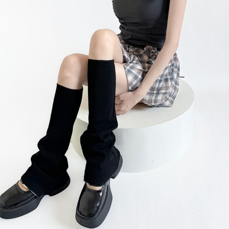 Flared Ankle Socks Breathable Polyethylene Ingredient Fit Leg Cold Weather Unisex Fashion