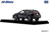 INTERALLIED Hi Story 1/43 Scale Subaru CROSSTREK Limited (2023) Crystal Black Silica Finished Model HS507BK