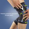 OLIKEI Silicone Sports Knee Pads Anti-Collision Compression Knee Sleeves Spring Support Knee Brace for Fitness Basketball Volleyball Cycling