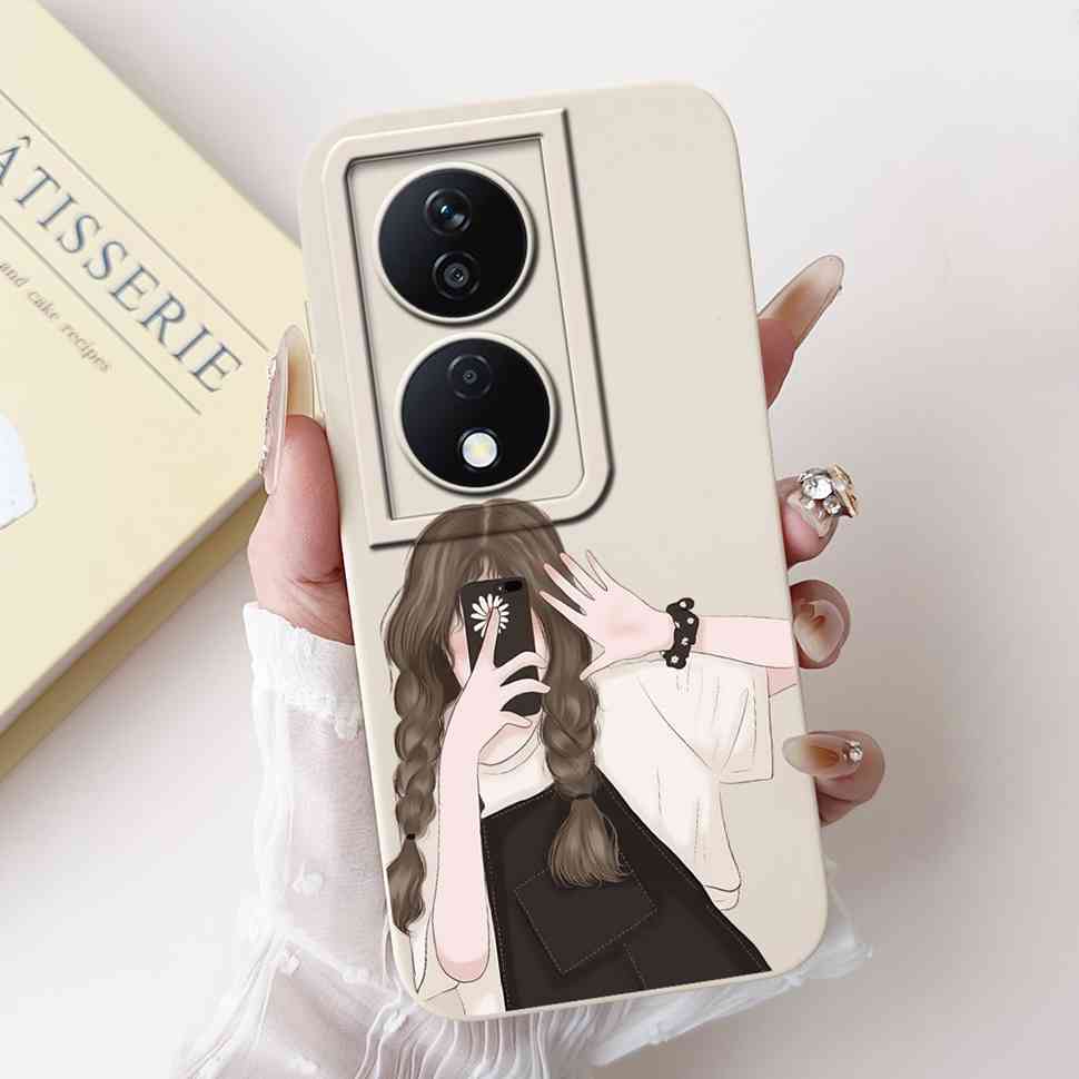 For Honor X7b 4G 5G CLK-LX1 Case Fashion Cute Butterfly Rabbit Soft Silicone Cover For Honor X7b CLK-LX2 CLK-LX3 Phone Cases