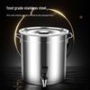 10L Stainless Steel Water Dispenser Bucket with Faucet
