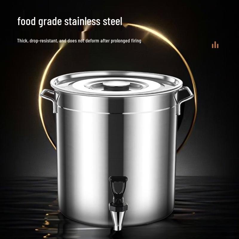10L Stainless Steel Water Dispenser Bucket with Faucet