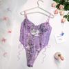 Sexy Butterfly Embroidery Slimming Bodysuit for Women