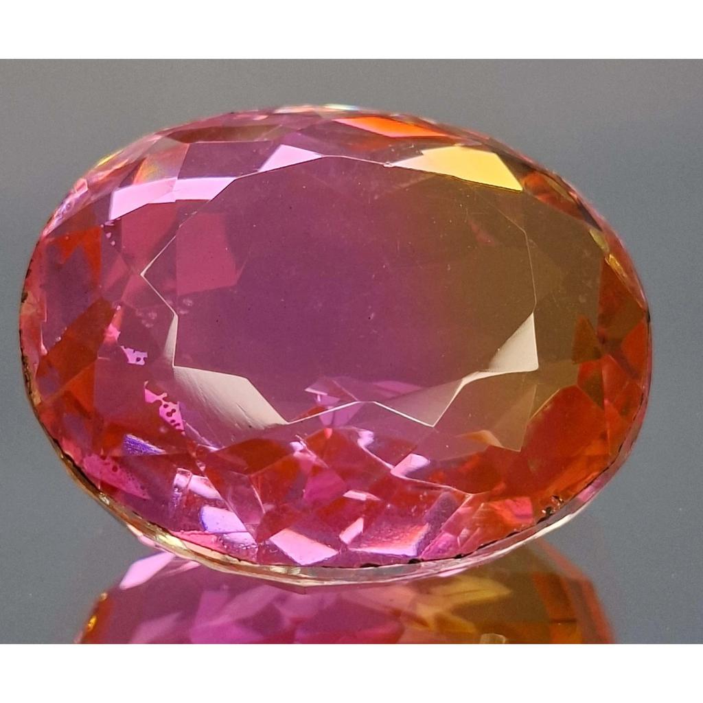 94-96 Ct Natural Tourmaline Bi-Color Oval Cut Fabulous Certified Loose Gemstone